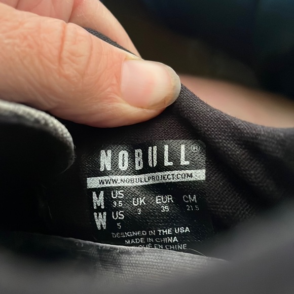 Nobull Project Shadow Tie Dye Low Top Canvas Trainers CrossFit Size 5 - Picture 2 of 10